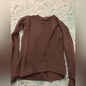 Lululemon sweater, grey, size 2.